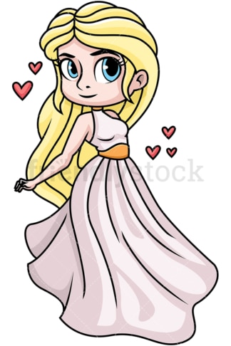 Aphrodite (venus) goddess of beauty. PNG - JPG and vector EPS file formats (infinitely scalable). Image isolated on transparent background.