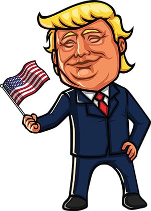 18 FREE Donald Trump Clipart Cartoons - FriendlyStock