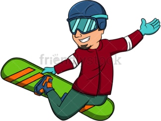 Man performing stalefish with snowboard. PNG - JPG and vector EPS file formats (infinitely scalable). Image isolated on transparent background.