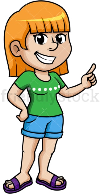 Relaxed woman dressed for summer. PNG - JPG and vector EPS (infinitely scalable).