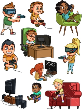 video cartoon game