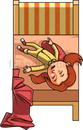 Little girl taking a nap. PNG - JPG and vector EPS (infinitely scalable).