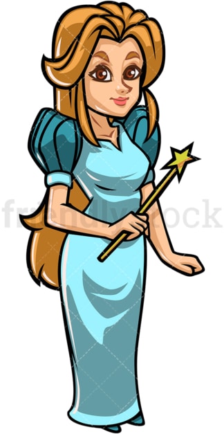 Witch girl cartoon character. PNG - JPG and vector EPS (infinitely scalable).
