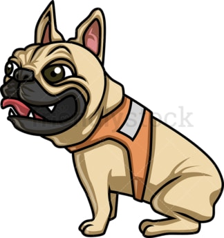 Cute pug dog. PNG - JPG and vector EPS (infinitely scalable).