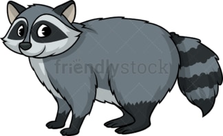 Wild raccoon. PNG - JPG and vector EPS (infinitely scalable).