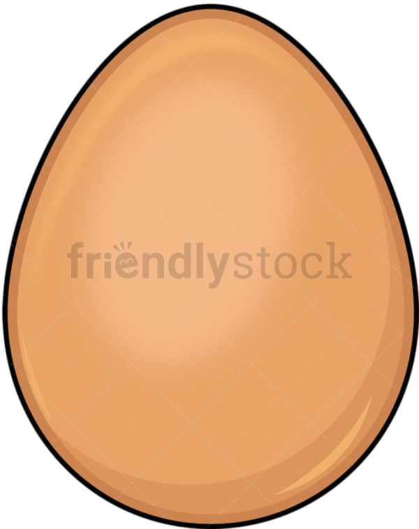 Simple egg. PNG - JPG and vector EPS (infinitely scalable). Image isolated on transparent background.