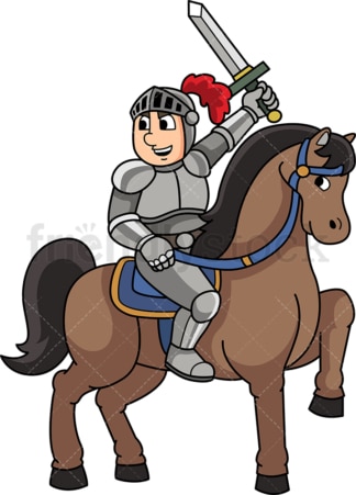 Medieval knight. PNG - JPG and vector EPS (infinitely scalable).