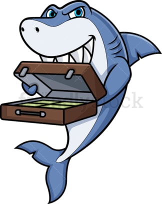 Loan shark. PNG - JPG and vector EPS (infinitely scalable).