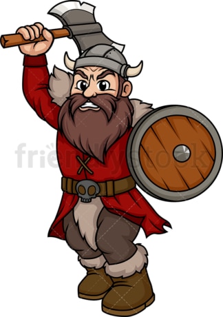 Viking warrior. PNG - JPG and vector EPS (infinitely scalable). Image isolated on transparent background.