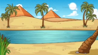 Nile river background in 16:9 aspect ratio. PNG - JPG and vector EPS file formats (infinitely scalable).