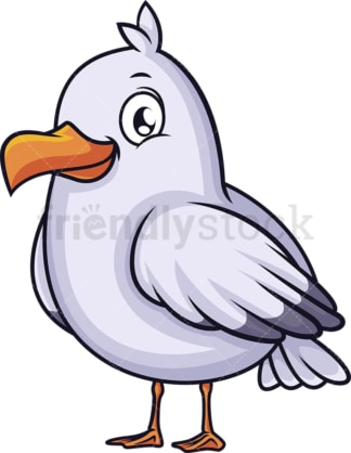 Baby seagull. PNG - JPG and vector EPS (infinitely scalable).