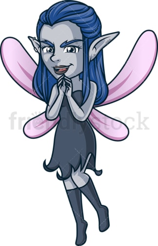 Evil fairy. PNG - JPG and vector EPS (infinitely scalable).