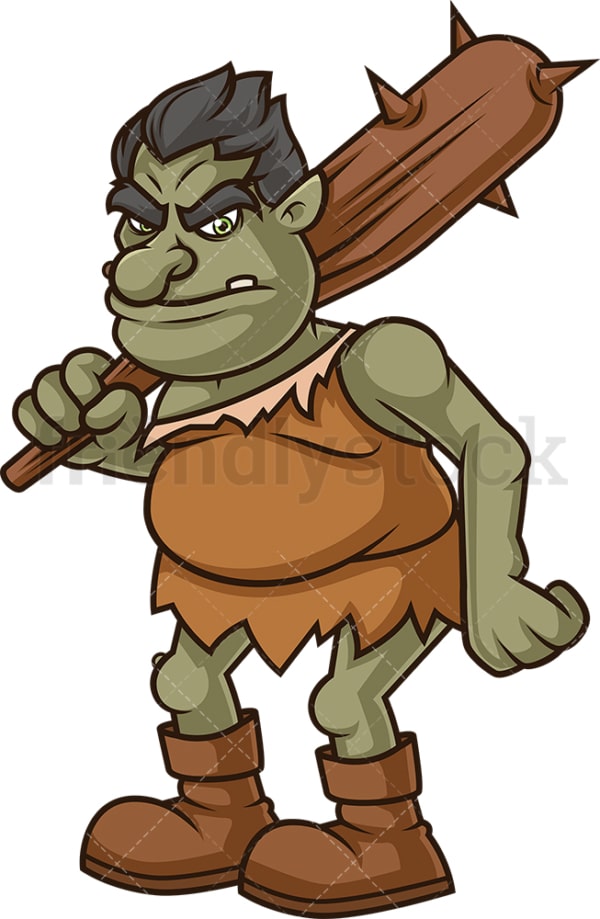Forest troll. PNG - JPG and vector EPS (infinitely scalable).