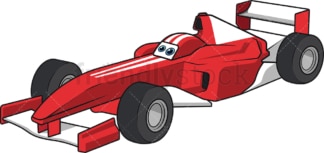 Formula one racing car. PNG - JPG and vector EPS (infinitely scalable).