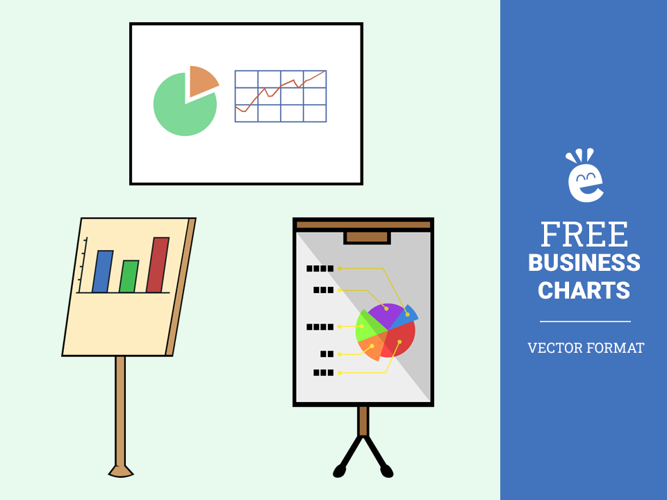 Business Charts And Graphs - Free Vector Graphics