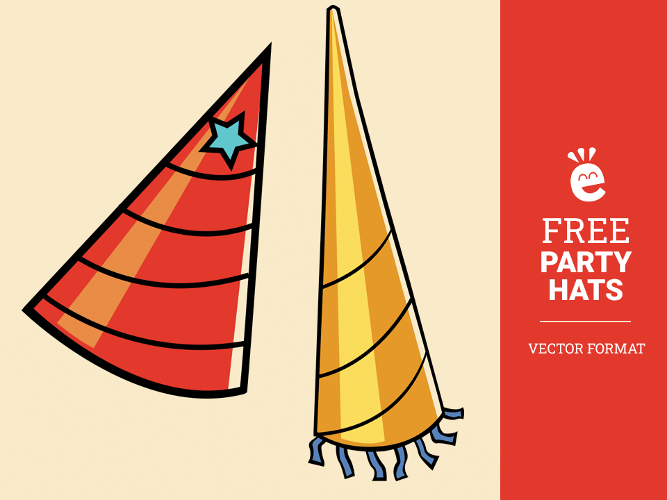 Party Hats - Free Vector Graphics