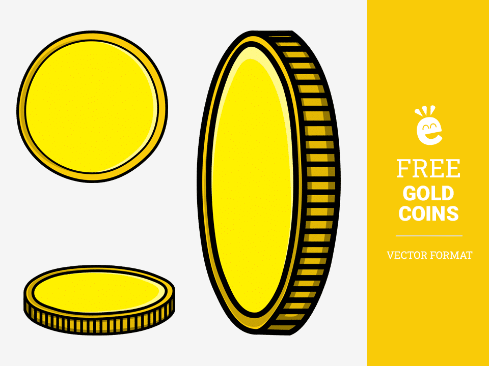 Gold Coins - Free Vector Graphics