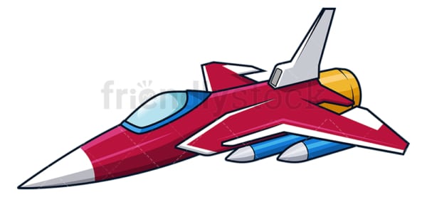 Retro fighter jet. PNG - JPG and vector EPS (infinitely scalable).