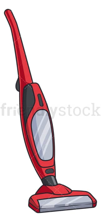 Cordless vaccum cleaner. PNG - JPG and vector EPS file formats (infinitely scalable). Image isolated on transparent background.