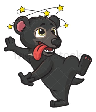 Dizzy tasmanian devil. PNG - JPG and vector EPS (infinitely scalable).