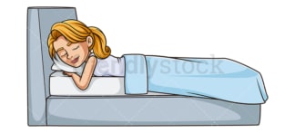 Side view woman sleeping. PNG - JPG and vector EPS (infinitely scalable).
