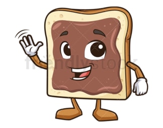 Tastry toast bread chocolate. PNG - JPG and vector EPS (infinitely scalable).